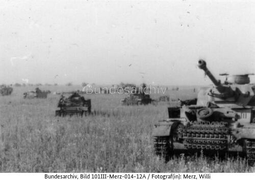 Russland, Beginn Unternehmen Zitadelle, Panzer