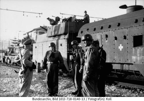 Frankreich-Süd, Panzerzug 25 (?)