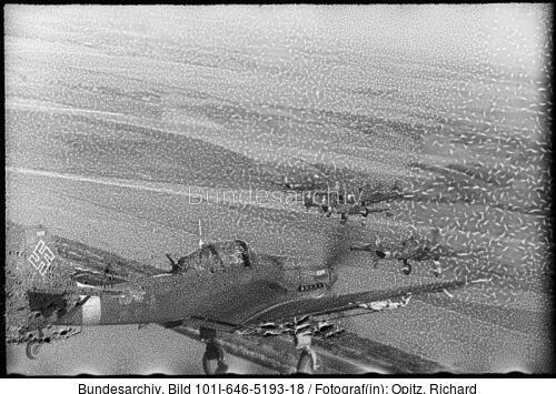 Russland, Flugzeuge Junkers Ju 87