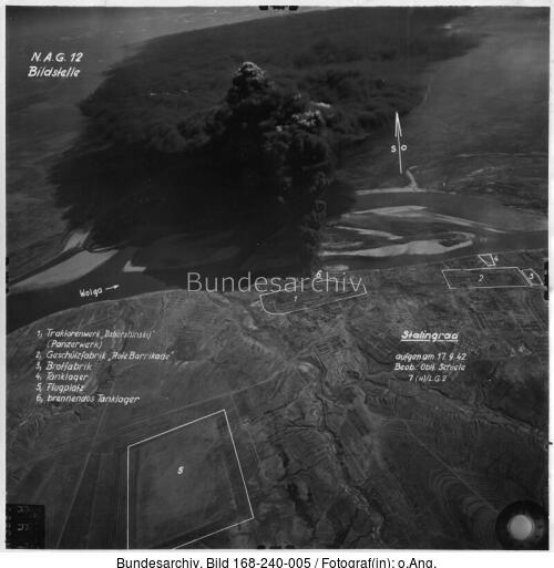 Russland, Kampf um <span class="match">Stalingrad</span>, Luftbild
