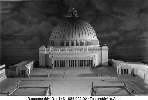 Germania-Planung, Modell "Große Halle"