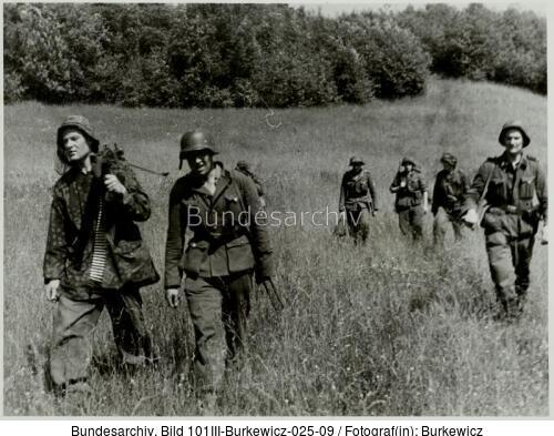 Ostfront, lettische Freiwillige der Waffen-SS