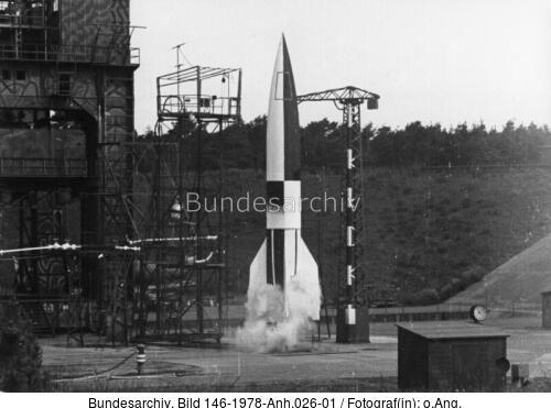 Peenemünde, V2 beim Start