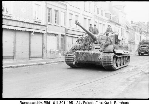 Frankreich, Panzer VI (Tiger I)