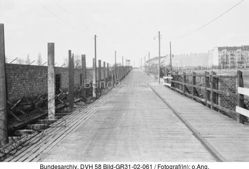 Berlin, Mauer, Schwedter Steg