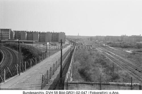 Berlin, Mauer, Schwedter Steg