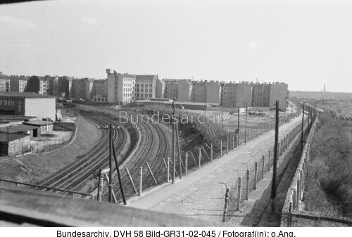Berlin, Mauer, Schwedter Steg