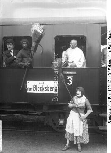 Harz, Brocken, Walpurgiszug