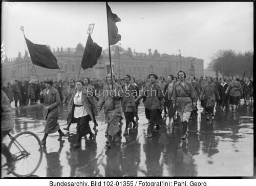 Berlin, Maidemonstration KPD-Jugend