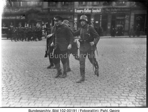 Sachsen, Reichswehreinsatz