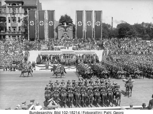 Berlin, Parade zum Gebutstag Hitlers