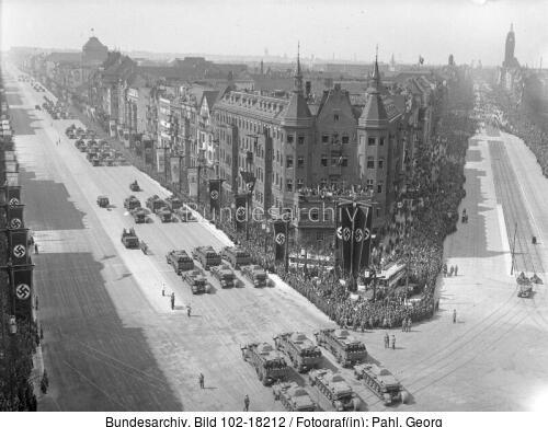 Berlin, Geburtstag Adolf Hitler, Parade