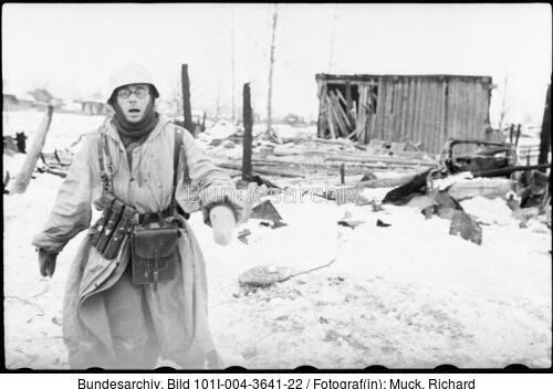 Russland, Kessel von Cholm/Demjansk, Soldat