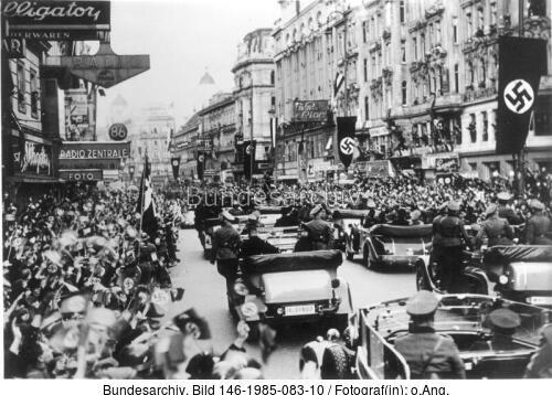 Wien, Anschluss, Besuch Adolf Hitler