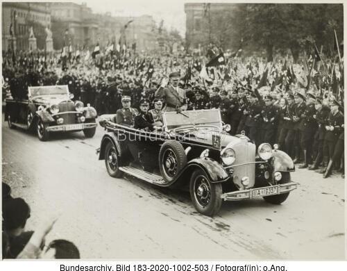 Berlin, 1. Mai-Kundgebung, Ankunft Hitlers