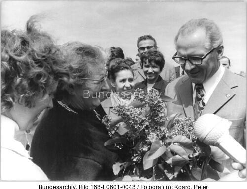 LPG Dedelow, Besuch Erich Honecker