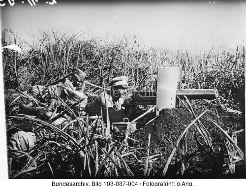 Deutsch-Ostafrika, Schutztruppe, Stellung