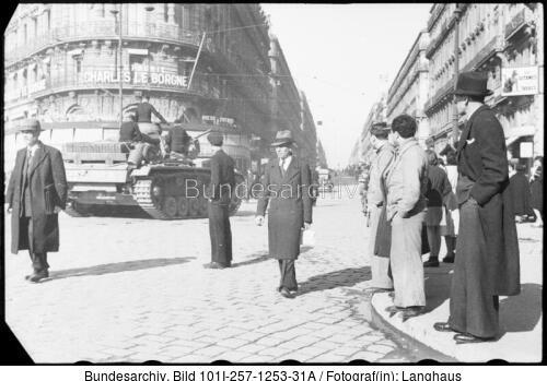Frankreich, Marseille, deutsche Besetzung