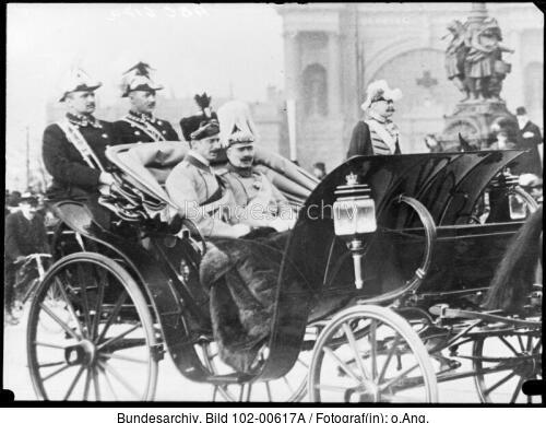 Berlin, Kaiser Wilhelm II., König Christian X.