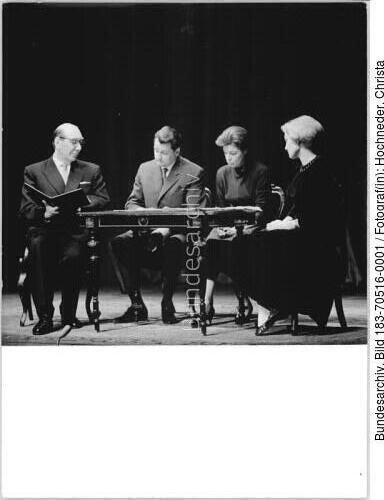 Berlin, Kammerspiele, Tschechow-Matinee, Hoffmann, Drinda, Burg, Taudte