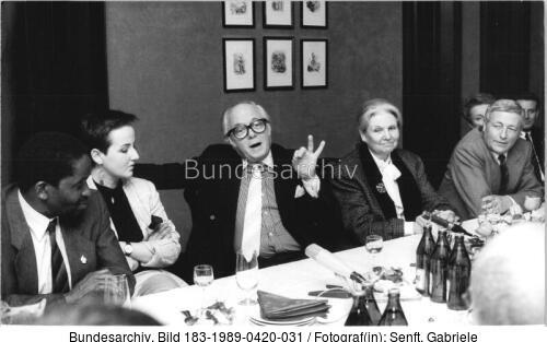 Berlin, Pressekonferenz Richard. Attenborough