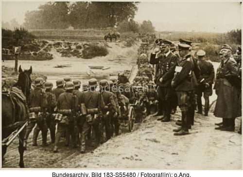 Polen, Adolf Hitler an der Front