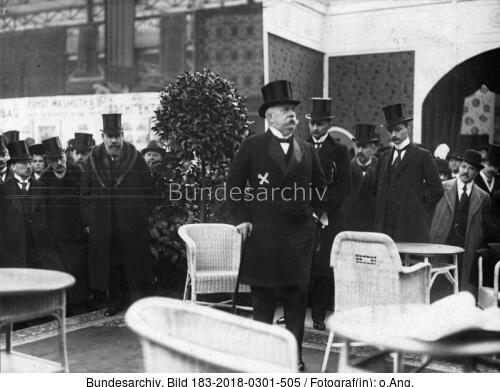 Berlin, Bauausstellung, Victor v. Podbielski