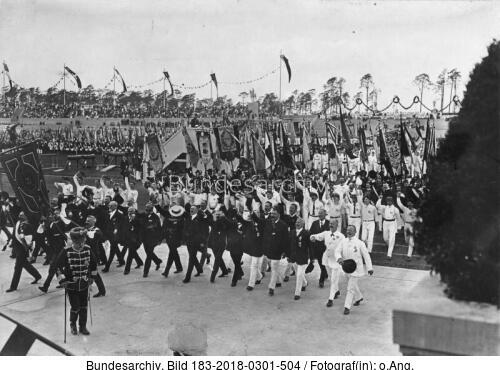 Berlin, Deutsches Stadion, Victor v. Podbielski