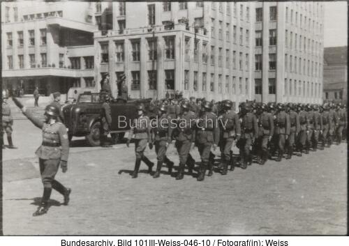 Minsk, Ordnungspolizei, Parade