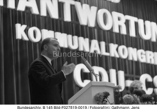 Frankfurt, Kommunalkongress der CDU/CSU