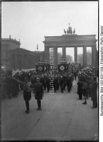 Berlin, Kundgebung der Amtswalter