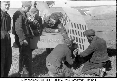 Russland, JG 54, Flugzeug Me 109