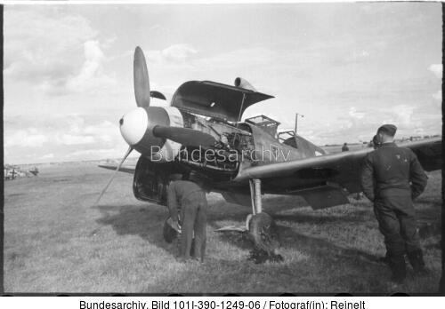 Russland, JG 54, Flugzeug Me 109