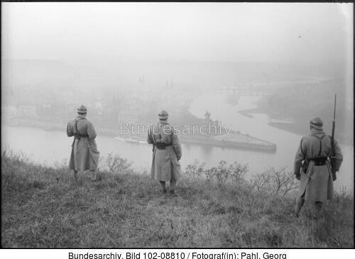 Koblenz-Ehrenbreitstein, Französische Soldaten