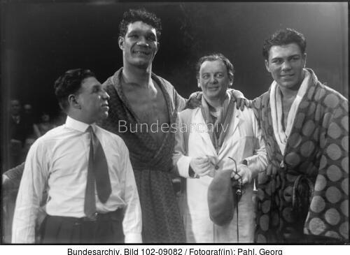 Berlin, Max Schmeling, Filmaufnahmen