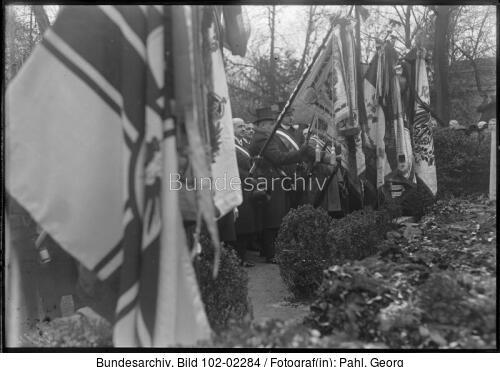 Berlin, Marinegedenkfeier für Zeppelin LZ 18