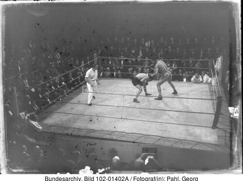 Berlin, Max Schmeling, Filmaufnahmen