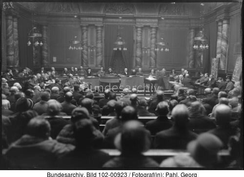Hannover, Prozess gegen Fritz Haarmann, Gericht
