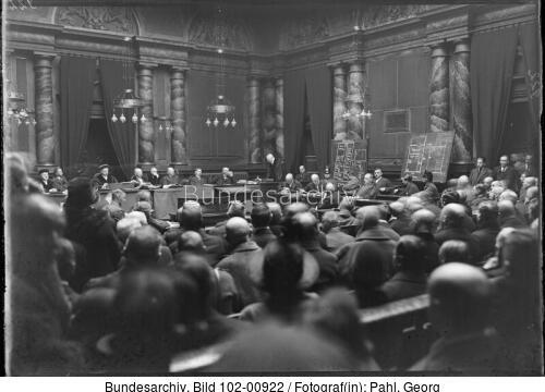 Hannover, Prozess gegen Fritz Haarmann, Gericht