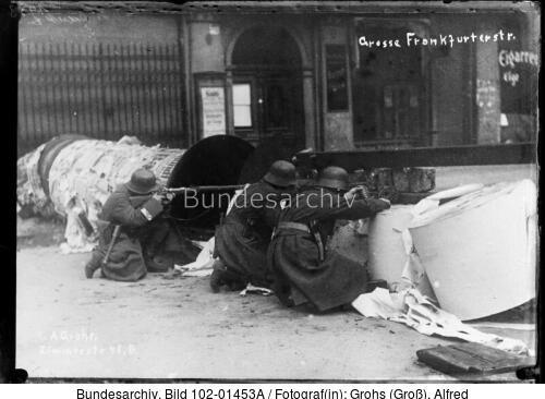 Berlin, Revolutionskämpfe