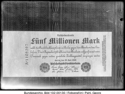 Fünfmillionen-Mark-Schein
