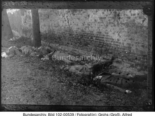 Berlin, Revolution, standrechtlich Erschossene