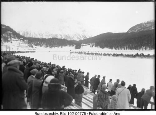 St. Moritz, Winterolympiade, Skijöring