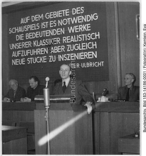 Berlin, Intendantentagung, Helmut Holtzhauer