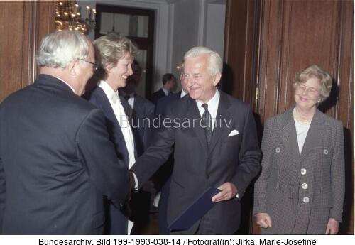 Ordensverleihung, Barzel, Weizsäcker