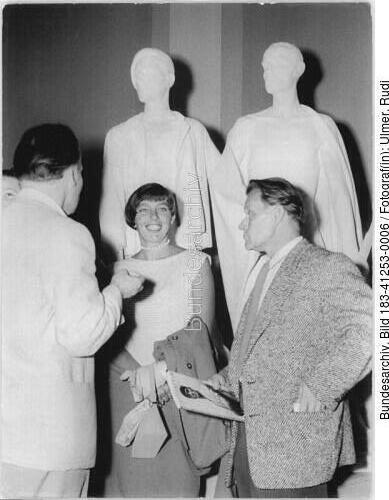 Berlin, National-Galerie, Cremer-Ausstellung, Fritz Cremer und seine Frau