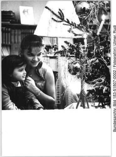 Weihnachten, Eva-Maria Hagen, Tochter Nina