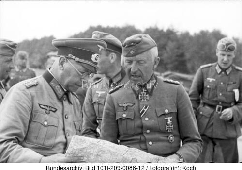 Russland, Erich Brandenberger, Erich v. Manstein