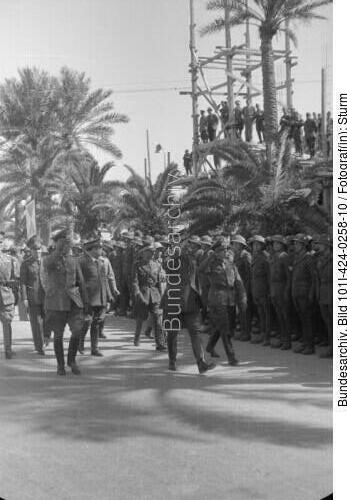 Tripolis, Ankunft DAK, Rommel