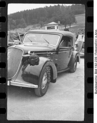 KZ Mauthausen, Besuch Heinrich Himmler, Dienstwagen